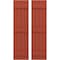 Ekena Millwork Americraft 4-Board, 3 Batten Exterior Real Wood Joined Board-n-Batten Shutters, ARW401BB414X64CLH, PR ARW401BB414X64CLH - alternate 1